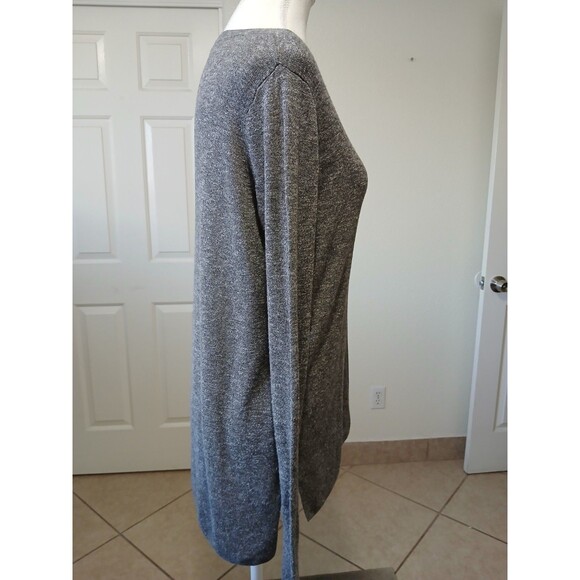 Vince Womens Sweater Gray Soft Linen Rayon Blend Lightweight Pullover Small - Picture 4 of 15